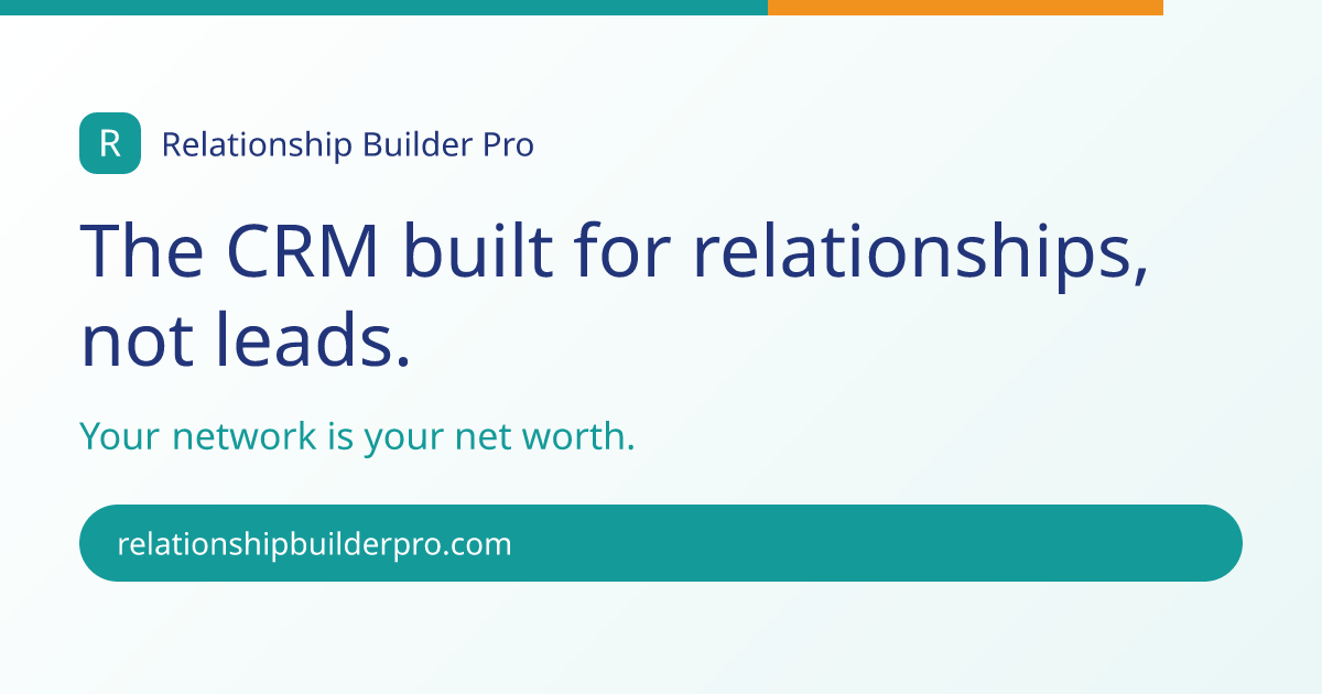 Relationship Builder Pro screenshot